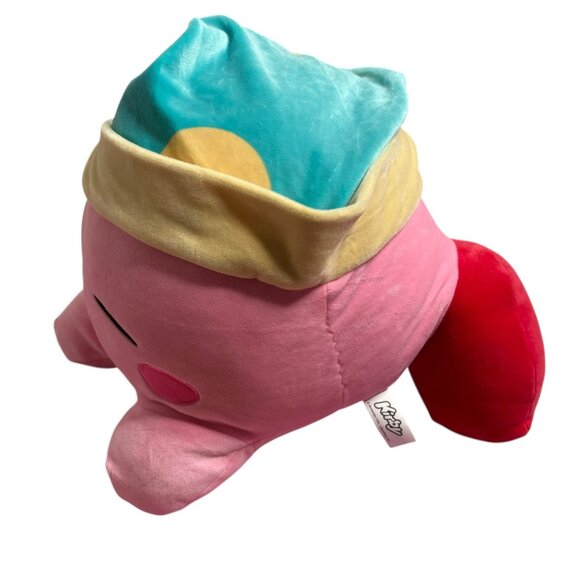 Nintendo Kirby Sleepytime Plush Pillow Pink 12 In Soft Stuffed Toy Embroidered - Picture 4 of 7